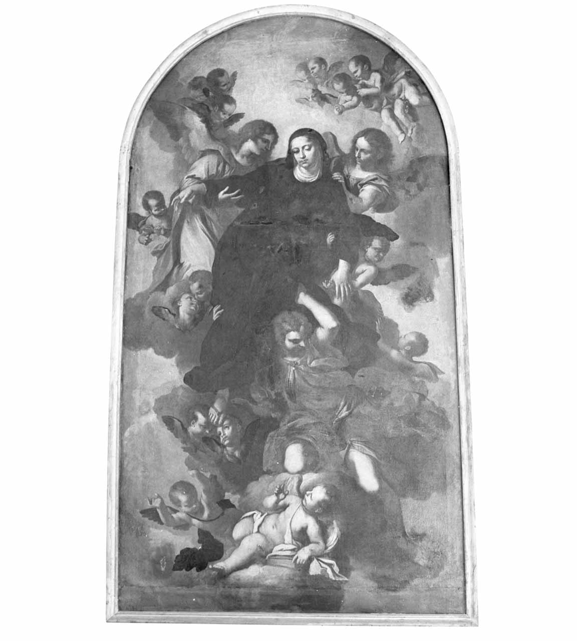 Estasi di Santa Gertrude (dipinto) - ambito veneto (ultimo quarto sec. XVII)