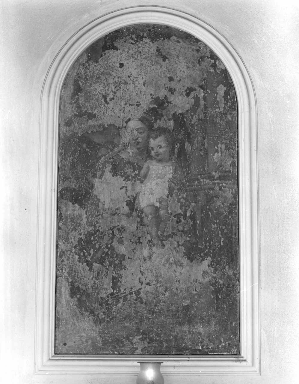 Madonna con Bambino e San Giovannino (dipinto) - ambito veneto (prima metà sec. XVI)
