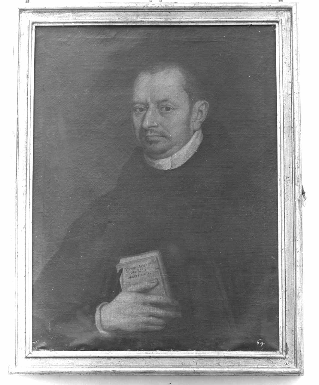 Ritratto dell'abate Angelo Grillo (dipinto) - ambito veneto (primo quarto sec. XVII)