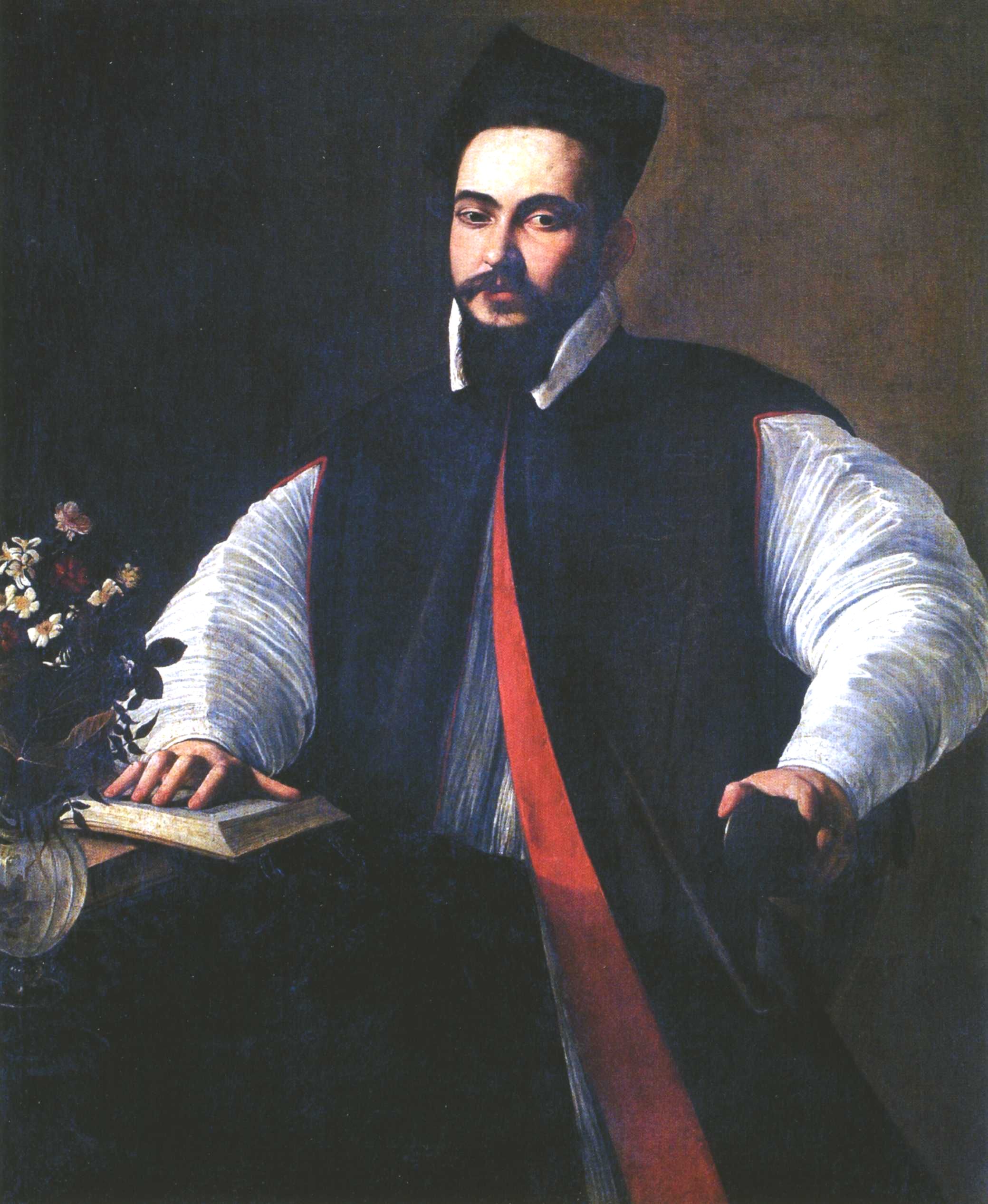 ritratto di Maffeo Barberini (dipinto) di Merisi Michelangelo detto Caravaggio (fine sec. XVI)