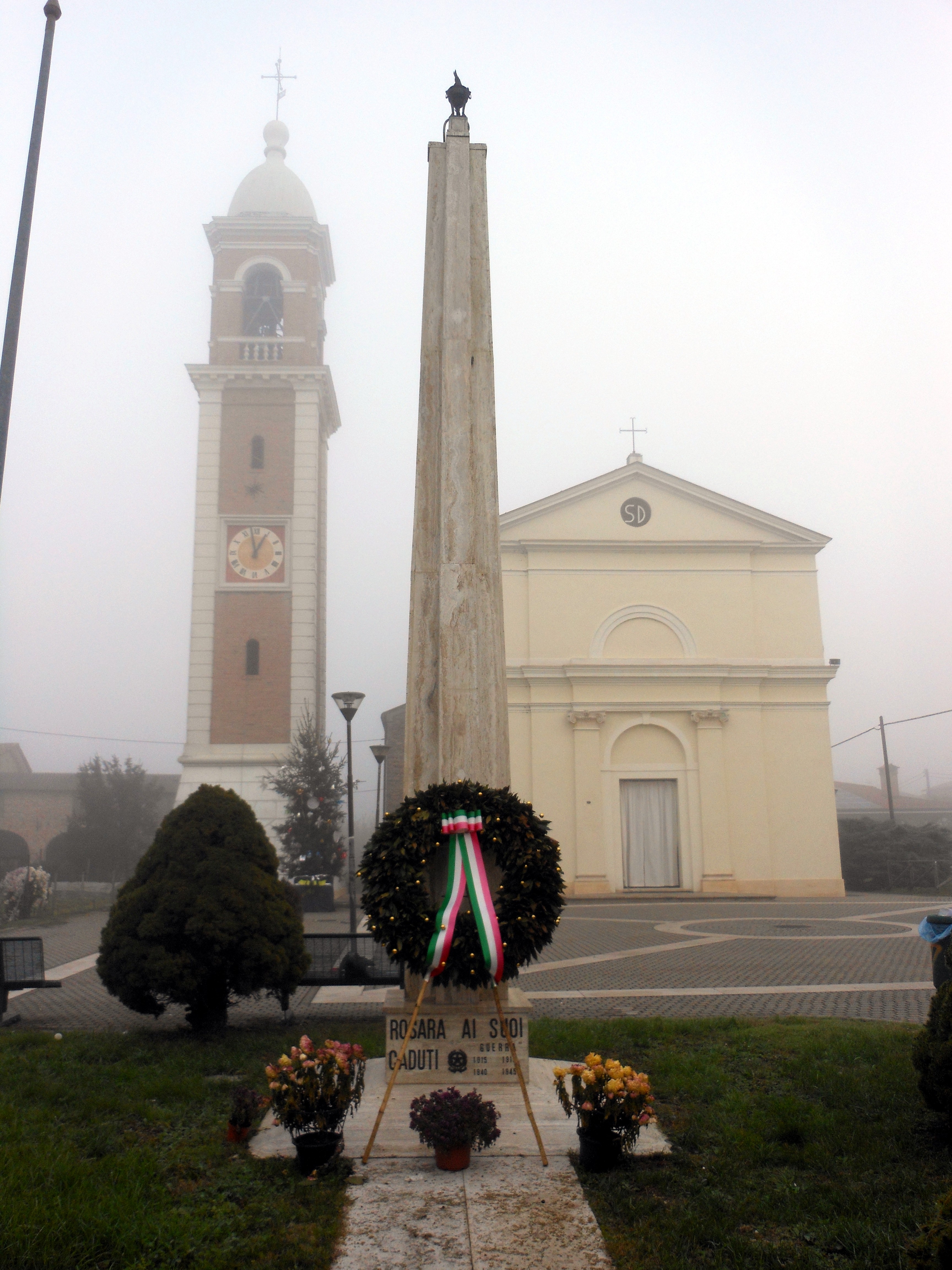 soggetto assente (monumento ai caduti - ad obelisco) - ambito veneto (prima metà sec. XX)