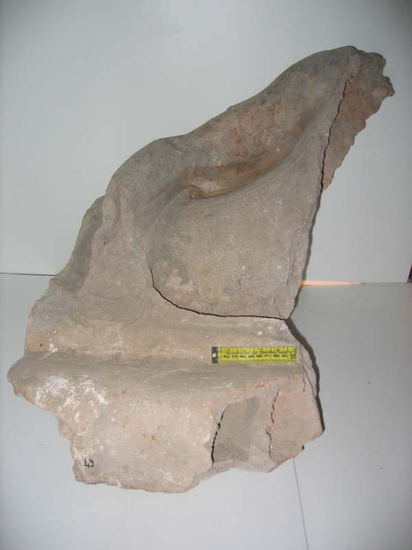 coperchio di sarcofago (fine/ metà III sec. a.C./ II sec. a.C)