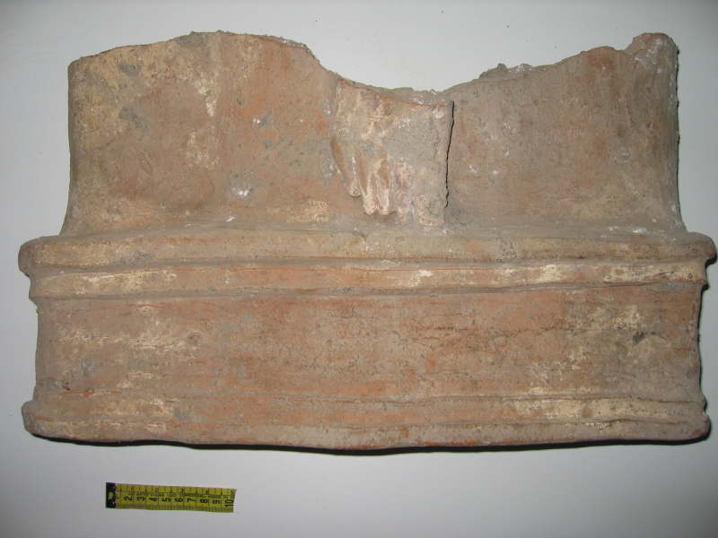 coperchio di sarcofago (fine/ metà III sec. a.C./ II sec. a.C)