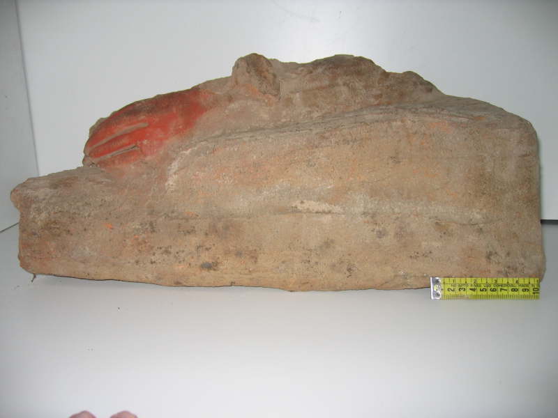 coperchio di sarcofago (fine/ metà III sec. a.C./ II sec. a.C)