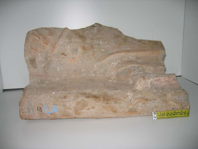 coperchio di sarcofago (fine/ metà III sec. a.C./ II sec. a.C)