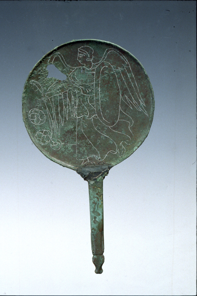 specchio inciso (IV sec. a.C)