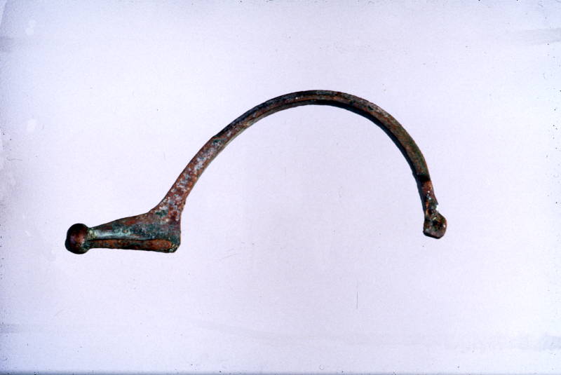 fibula a cerniera (ultimo quarto/ prima metà I sec. a.C./ I sec. d.C)