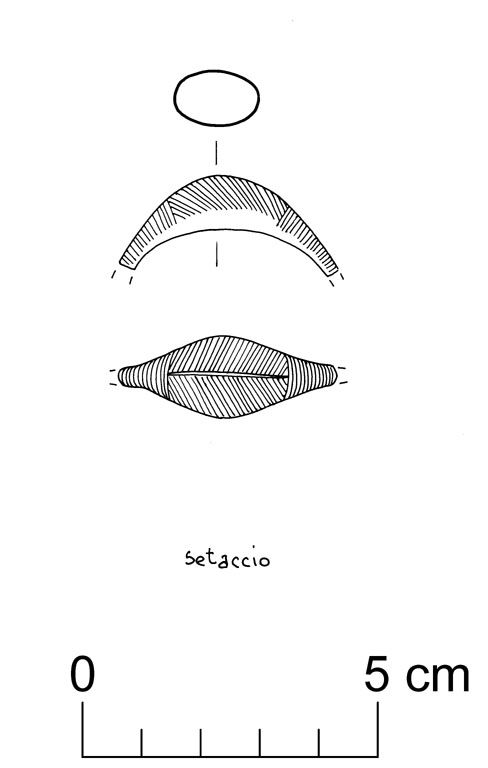 fibula a sanguisuga (VII sec. a.C)