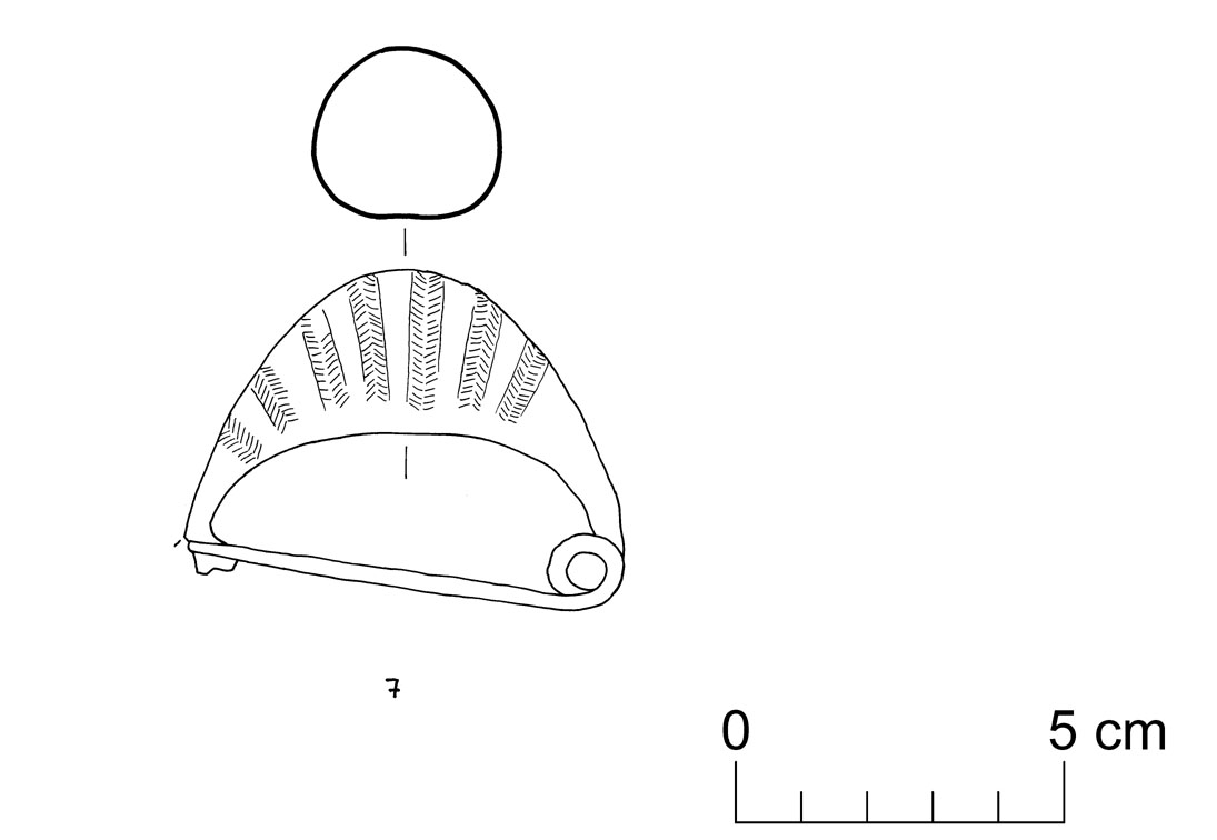 fibula a sanguisuga (VII sec. a.C)