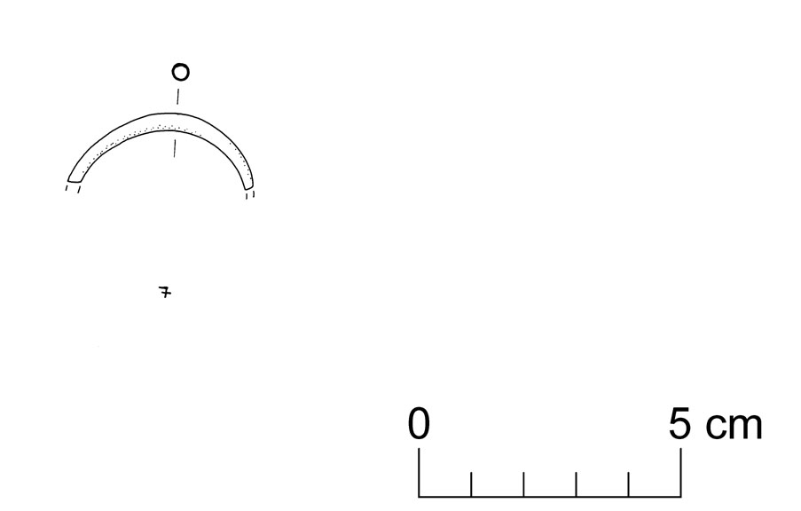 anello/ frammento (VII sec. a.C)