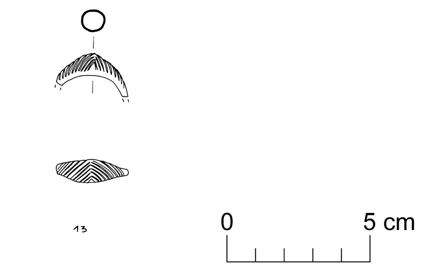 fibula a sanguisuga (VII sec. a.C)