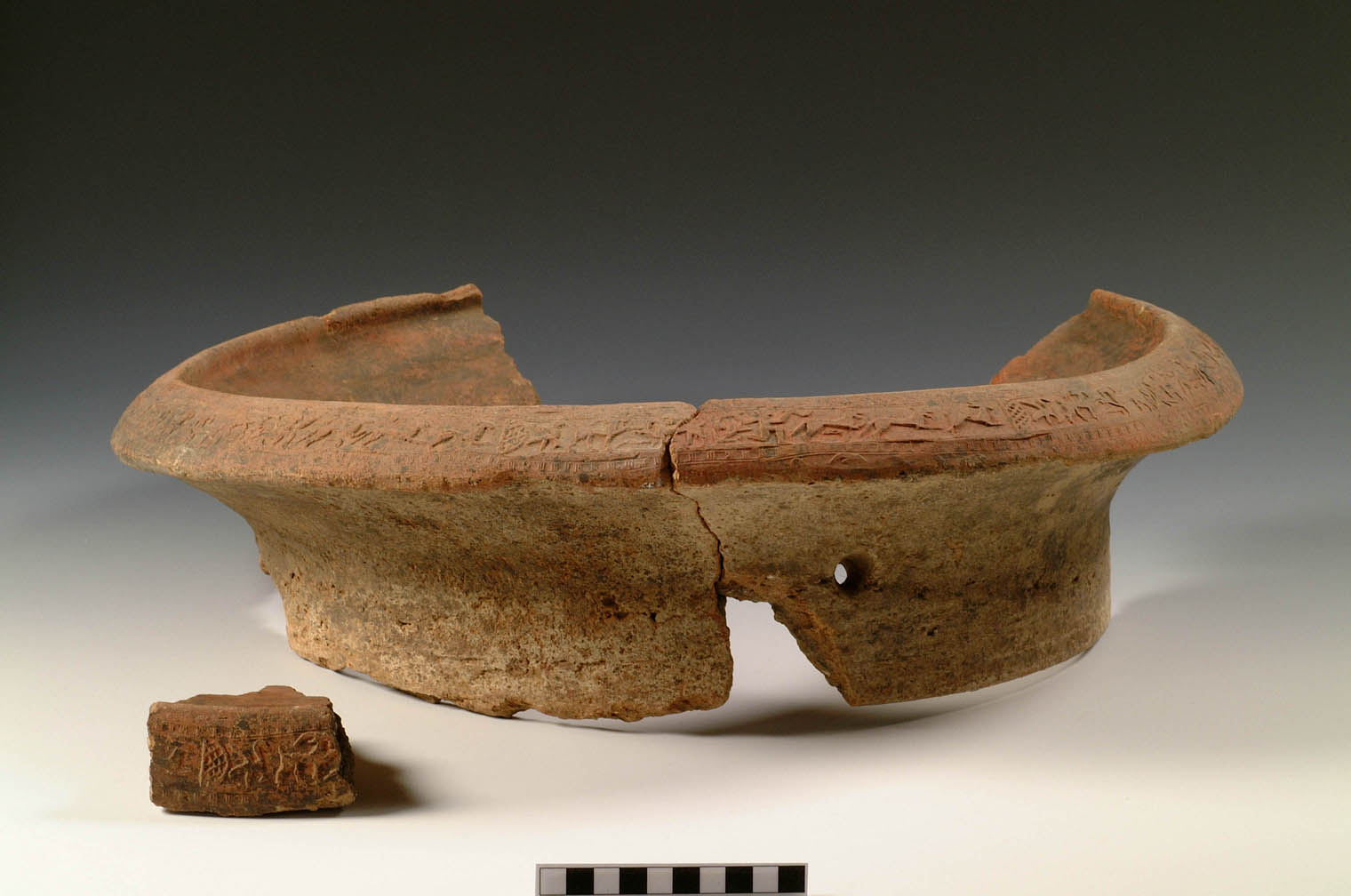 braciere/ frammento (prima metà VI sec. a.C)