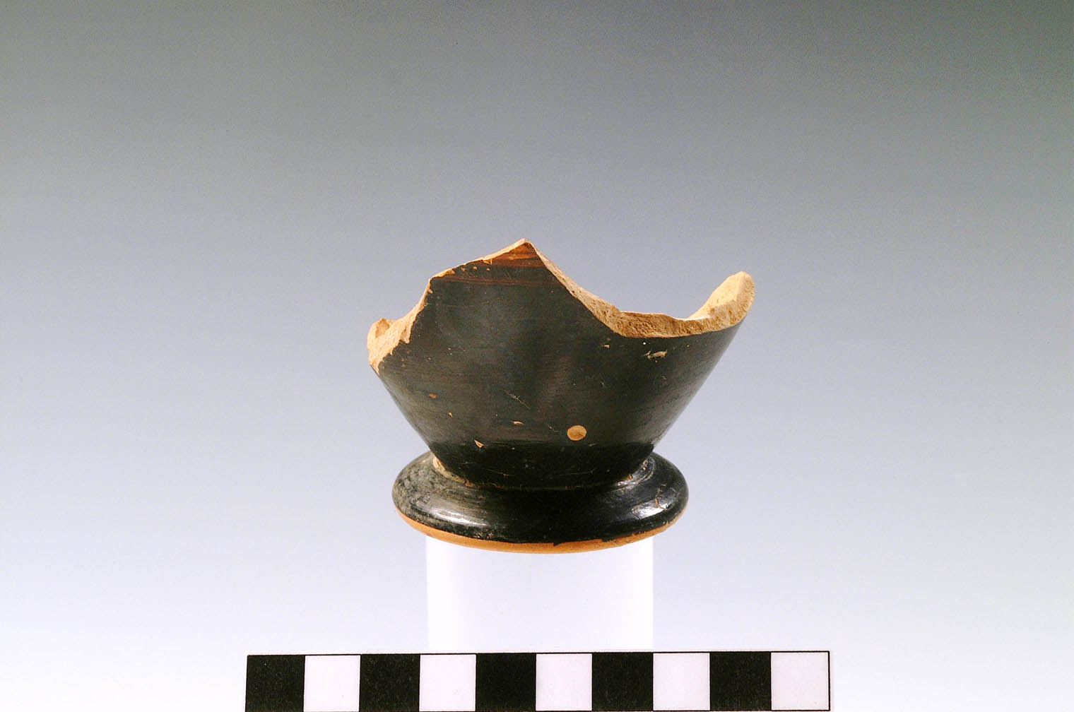 lekythos/ frammento (seconda metà/ fine VI sec. a.C)