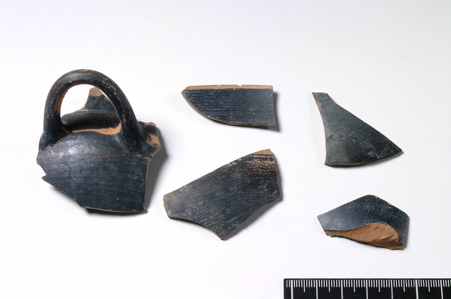 coppa/frammento (ultimo quarto VI sec. a.C)