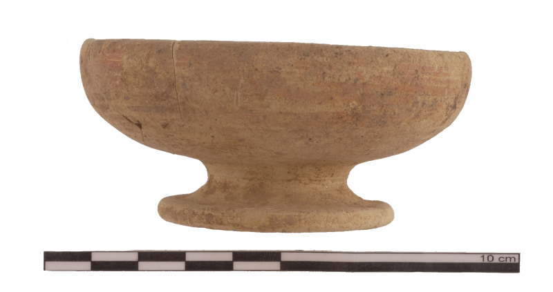 coppetta su piede (V sec. a.C)