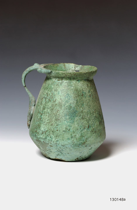 olpe a "sacco" (fine III sec. a.C./ II sec. a.C)