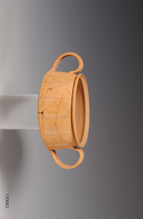 coppa biansata (prima metà/ ultimo quarto I sec. a.C./ I sec. d.C)