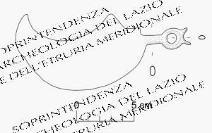 rasoio semilunato (prima metà IX sec. a.C)