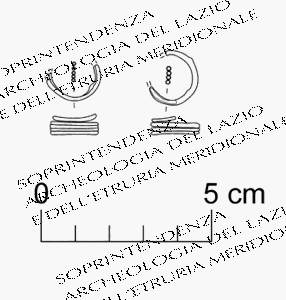 orecchino (seconda metà IX sec. a.C)