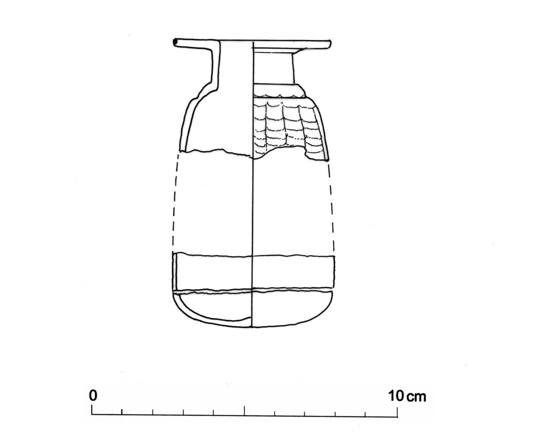 alabastron (ultimo quarto/ primo quar IV sec. a.C./ III sec. a.C)