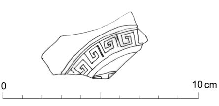 kylix a figure rosse (seconda metà/ primo quart V sec. a.C./ IV sec. a.C)