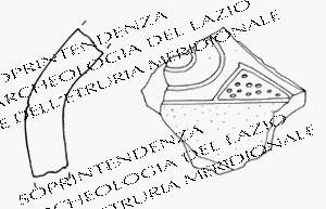 parete di vaso (XV sec. a.C./ XIV sec. a.C)