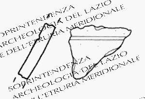 parete di vaso (XVII sec. a.C./ XIV sec. a.C)