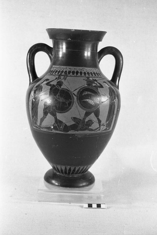 anfora con coperchio (terzo quarto/ ultimo quar VI sec. a.C)