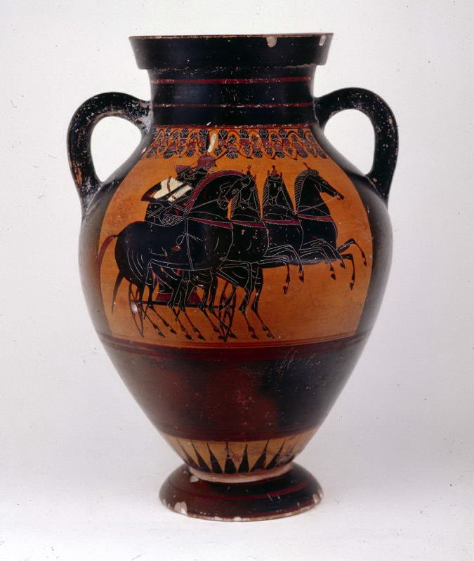 anfora (metà/ metà VI sec. a.C)