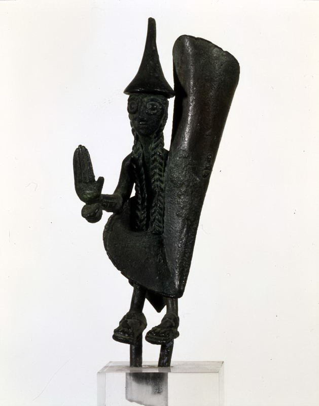 bronzetto nuragico (metà IX sec. a.C)