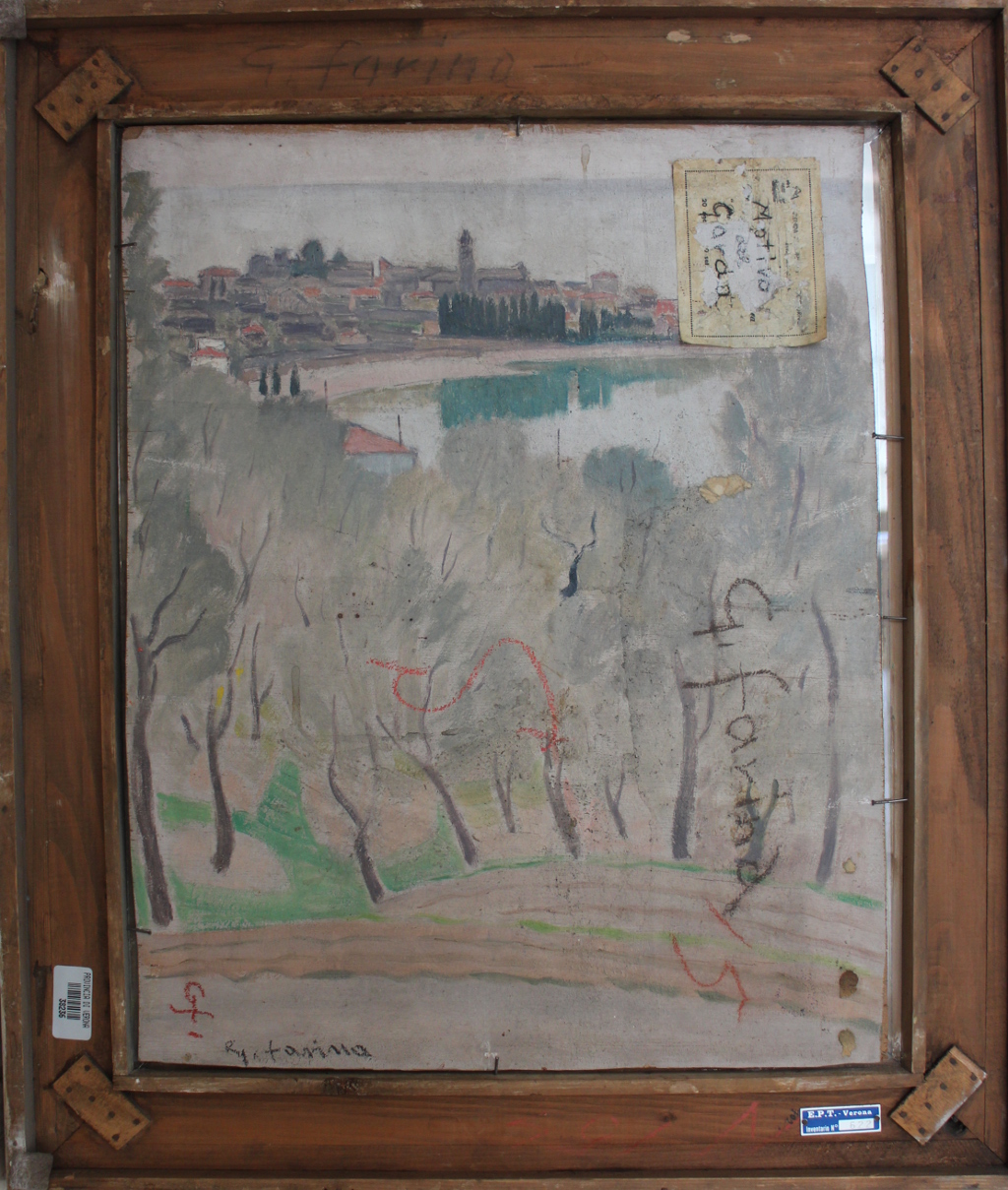veduta di Garda (dipinto) di Farina Guido (secondo quarto sec. XX)