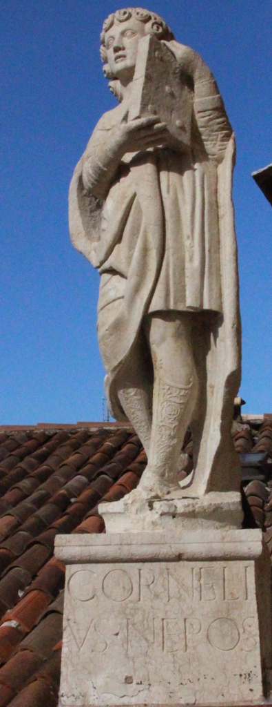 Cornelio Nepote (statua) di Alberto da Milano (sec. XV)
