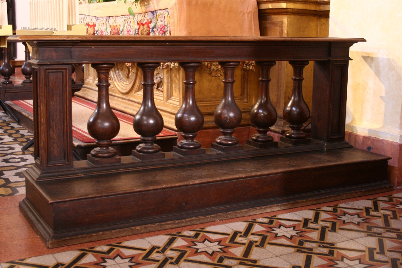 soggetto assente (balaustrata di cappella, elemento d'insieme) - ambito umbro (sec. XX)