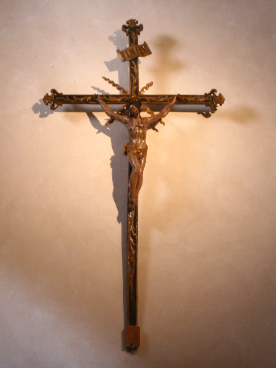 Gesù Cristo crocifisso (crocifisso, opera isolata) di Tronchi Bartolomeo (sec. XVI)