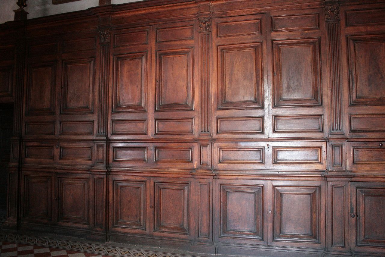 soggetto assente (armadio da sacrestia, elemento d'insieme) - ambito Italia centrale (sec. XVIII)