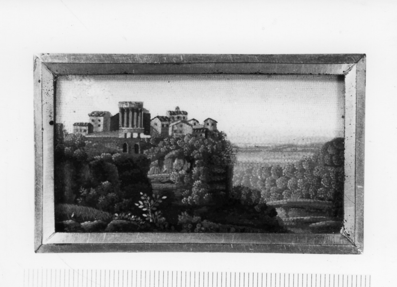 placca - bottega romana (inizio sec. XIX)