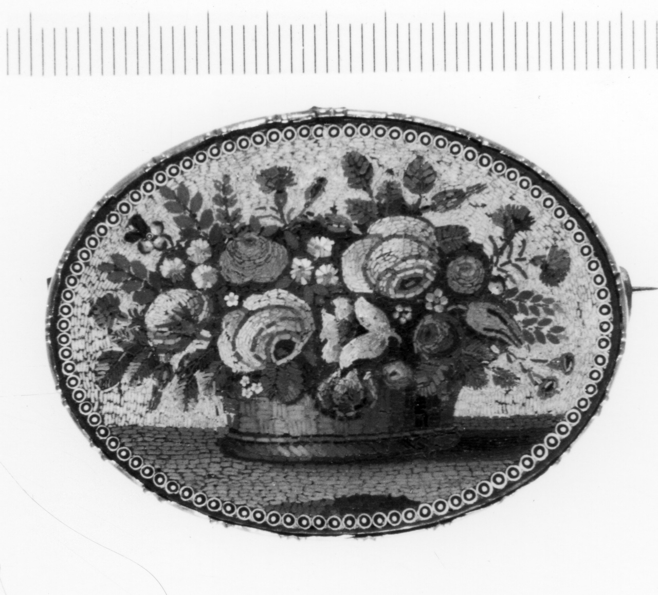 spilla - bottega romana (inizio sec. XIX)