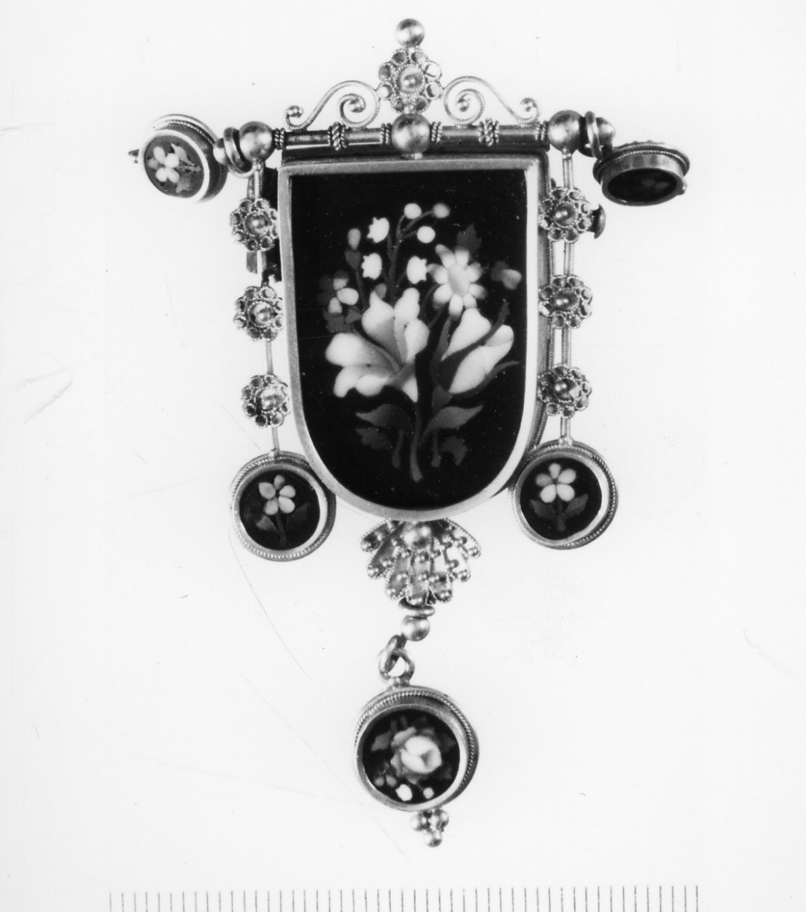 spilla - bottega fiorentina (sec. XIX)