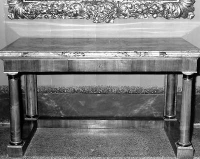 tavolo, serie - bottega toscana (sec. XIX)