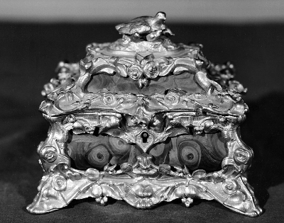 scrigno - bottega italiana (seconda metà sec. XIX)