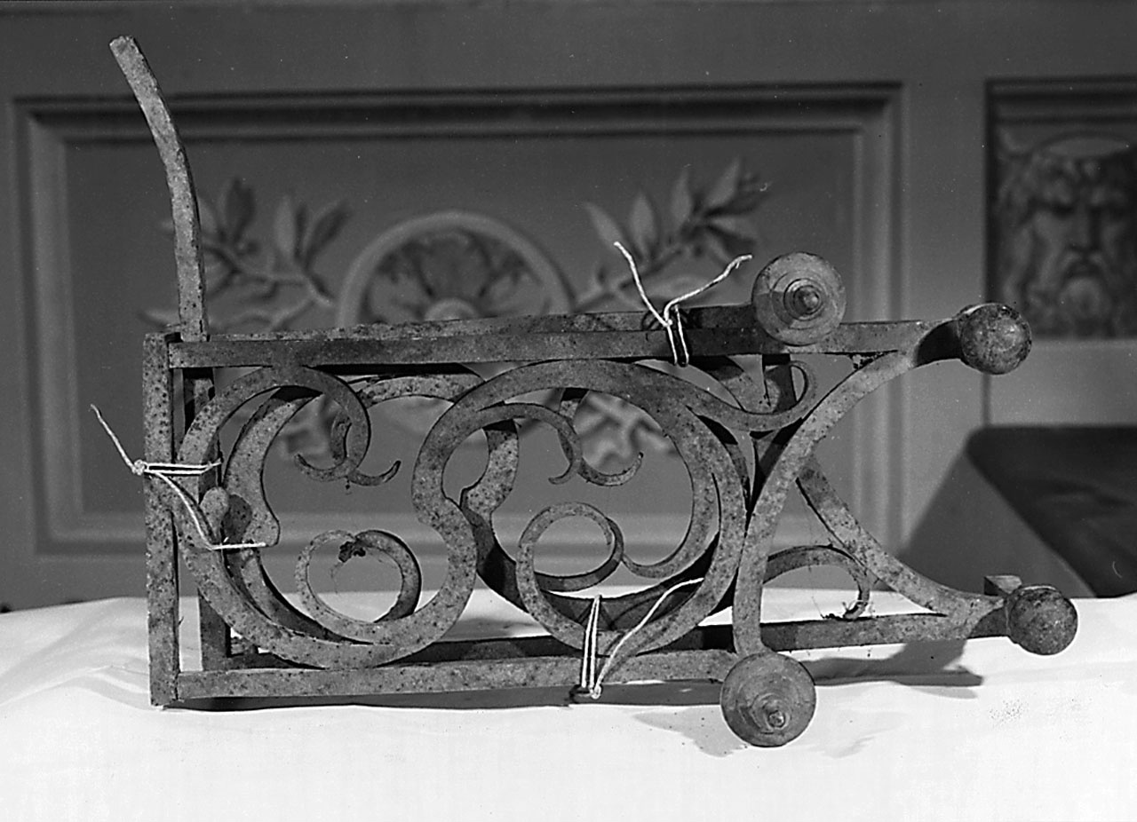 alare, serie - bottega toscana (sec. XVIII)