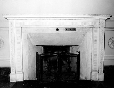 mostra di camino - produzione toscana (prima metà sec. XIX)