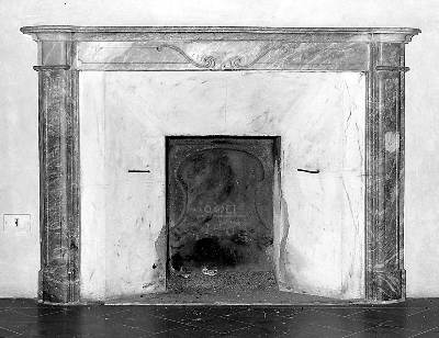 mostra di camino - produzione toscana (sec. XVIII)