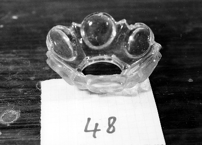 piattino raccoglicera, serie - produzione italiana (sec. XIX)