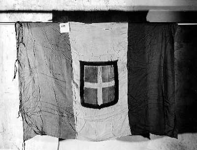 bandiera - manifattura fiorentina (seconda metà sec. XIX)