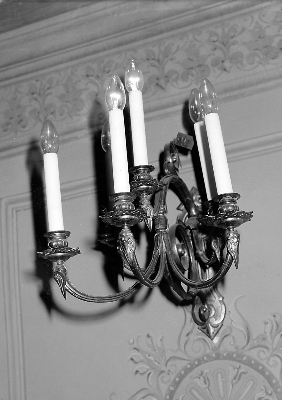 candeliere da parete, serie - produzione toscana (sec. XIX)