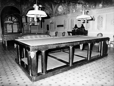 tavolo da biliardo - produzione italiana (sec. XIX)