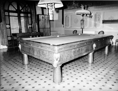 tavolo da biliardo - produzione italiana (sec. XIX)