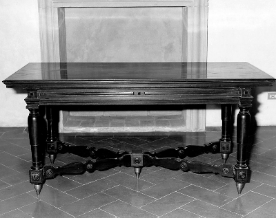 tavolo - bottega emiliana (?) (seconda metà sec. XIX)