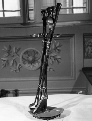 servizio da fuoco - produzione toscana (seconda metà sec. XIX)